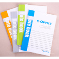 Hojas de calidad premium Papel reciclado con Notebooks de Lamination School Planner de laminación Bopp brillante